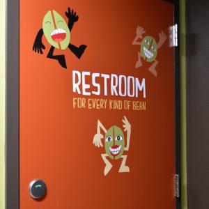 Restroom for Every Kind of Bean