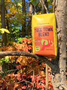 bag of tree town blend, sittin' in a tree!