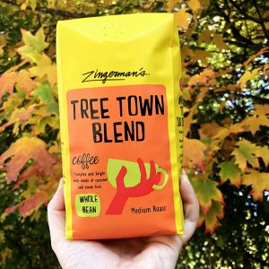 tree town blend coffee bag